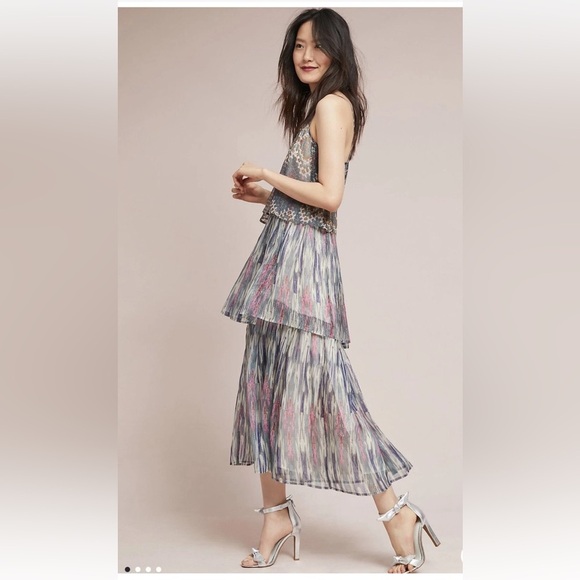 Anthropologie Dresses & Skirts - Meadow Rue Anthropologie Josie Tiered Dress sz 4